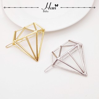 Kẹp tóc Hàn Quốc xinh xắn hình viên kim cương