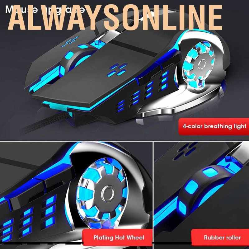 Bộ Bàn Phím Và Chuột Chơi Game Có Dây Alwaysonline