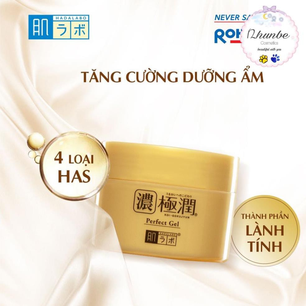 [Mua 1 tặng 1] Gel cấp ẩm Hada Labo Koi-Gokujyun Perfect Gel (100G)