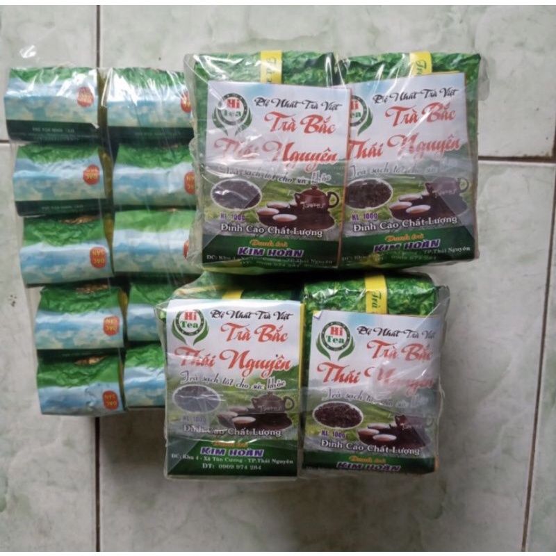 Trà Bắc Thái Nguyên Kim Hoàn  vàng 100gr