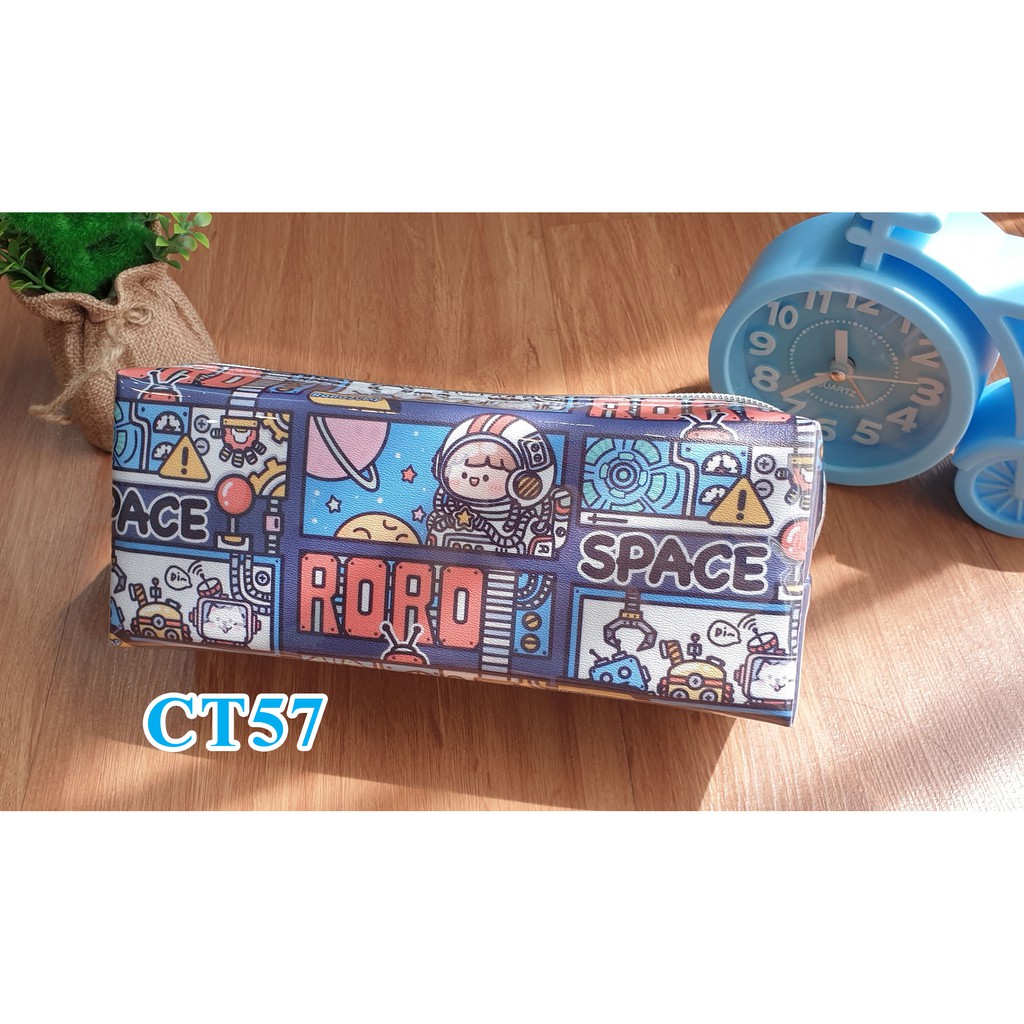 Bóp viết in CARTOON (4 MẪU CT57 -> CT60)