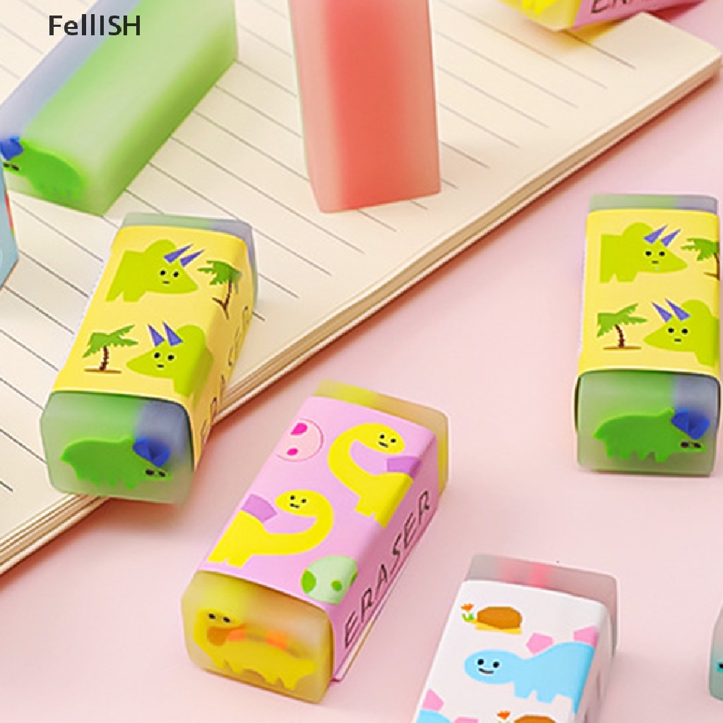 Set 2 Cục Tẩy 4B Hình Khủng Long Dễ Thương Cho Bé # 439br