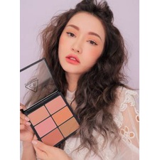 {XẢ KHO SỈ} Bảng 6 Màu Phấn Má Hồng 3CE PRO MULTI BLUSH COLOR PALETTE 25.8g