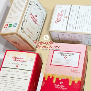 Tet holiday blend - combo 2 hộp cà phê bột chất lượng cao . thương hiệu robusta honey coffee company