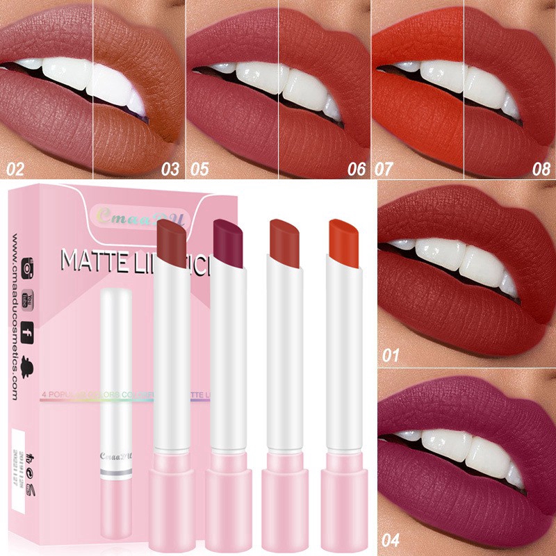 CmaaDu Son môi mờ Velvet Tahan Lama Anti Air Makeup