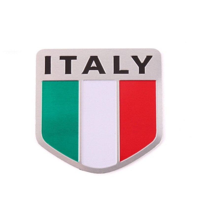 Tem Cờ Nước Italy Dán Trang Trí Xe Ô Tô