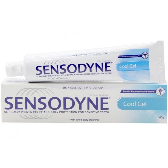 Kem đánh răng Sensodyne Cool Gel mát lạnh giảm ê buốt 24/7 100g