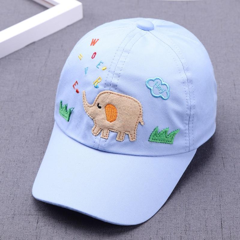 Mũ lưỡi trai in hình mèo thời trang nhiều màu cho bé