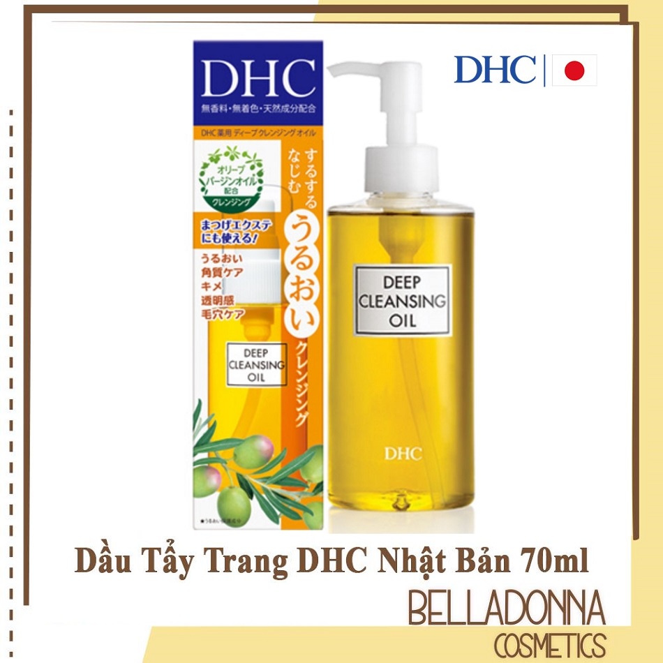 Dầu Tẩy Trang DHC Deep Cleansing Oil Olive 70ml