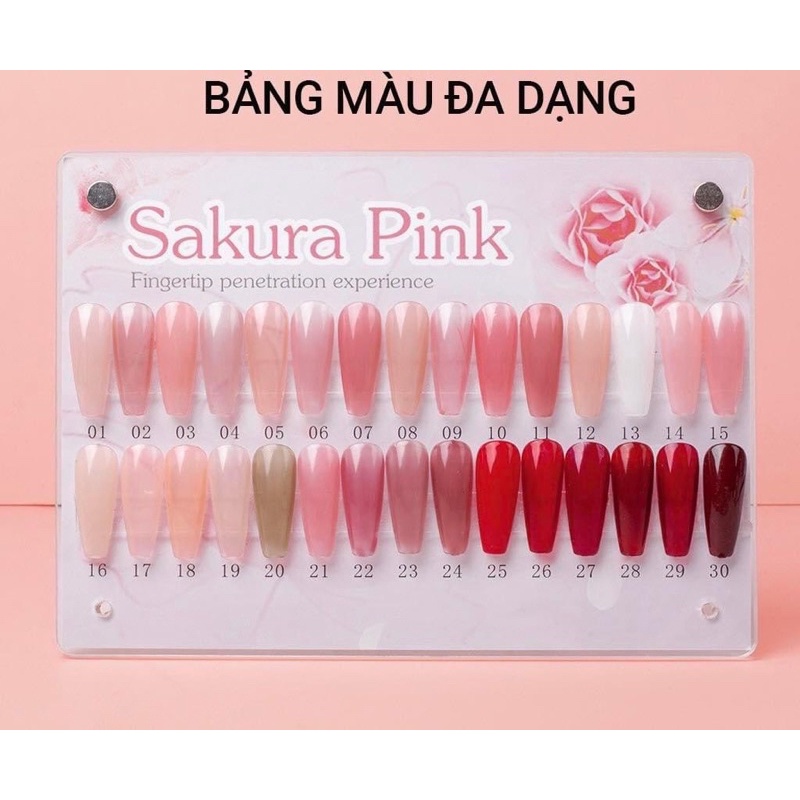 Sơn gel thạch bobo sakura pink