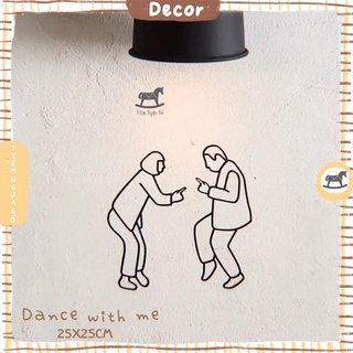 Decal Dán Tường Korea Hàn Quốc Trang Trí Nhà Cửa, Phòng Học - Tiệm Ngựa Gỗ