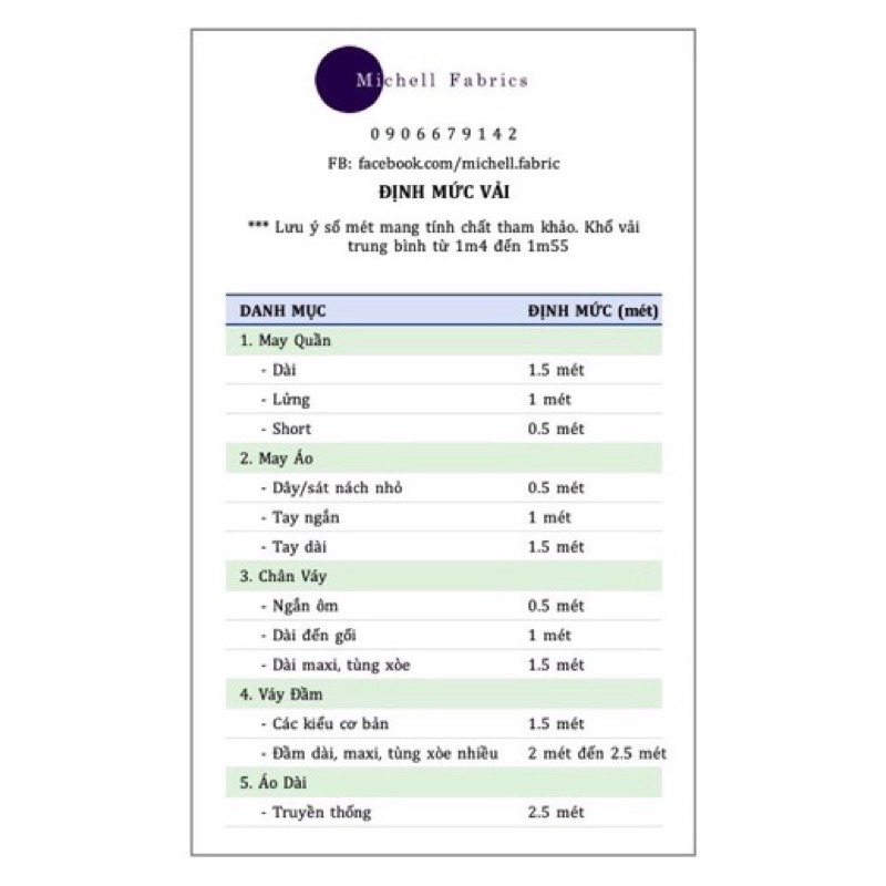 Vải xô cotton thoáng mát