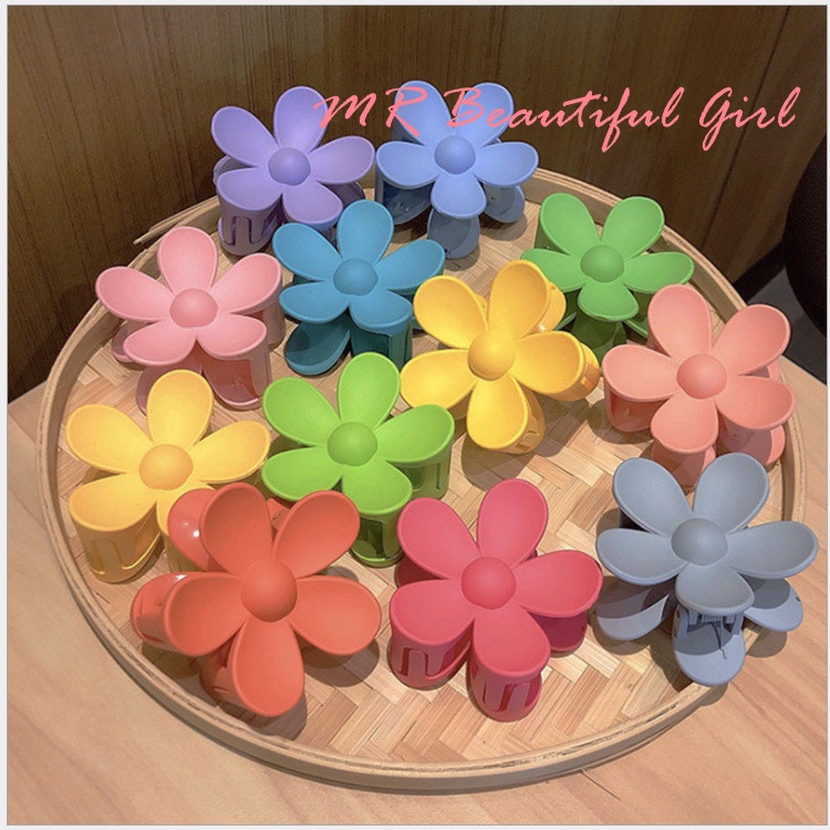 Kẹp tóc 17KM hình hoa ngọt ngào phong cách Hàn Quốc cho nữ