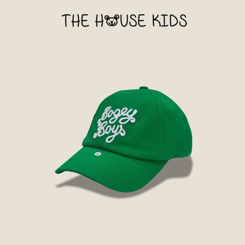 Mũ lưỡi trai cho bé Nón kết trẻ em chữ BOYS THE HOUSE KIDS