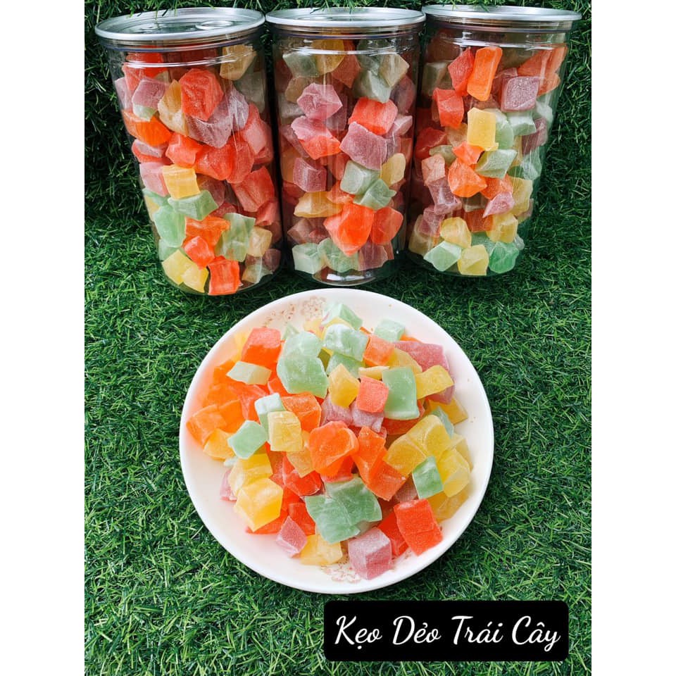 Hủ PET-300gr kẹo dẻo trái cây đà lạt