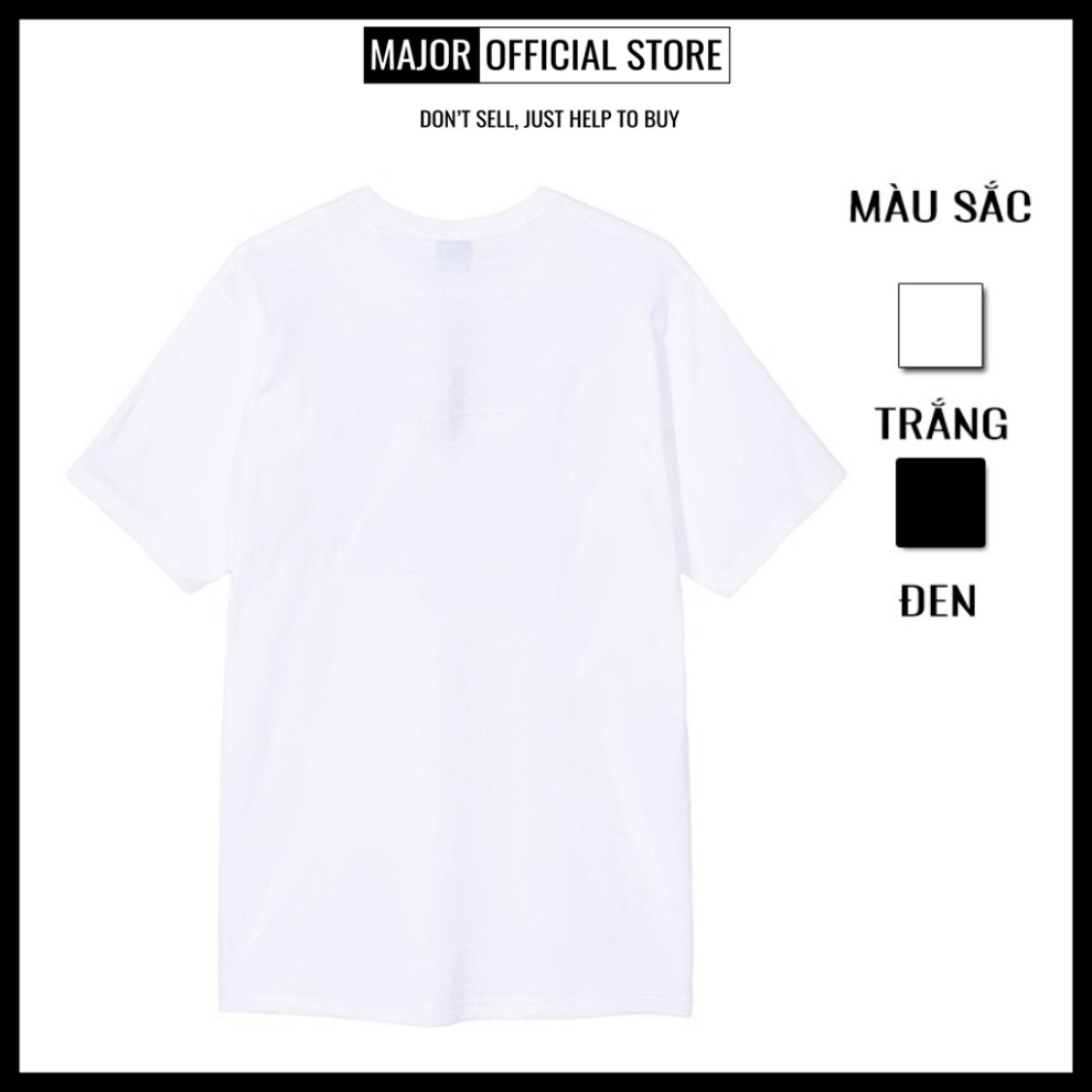 Áo Thun Oversize Tay Lỡ MAJOR Chicago Bulls Dáng  Xuông Unisex Nam Nữ Vải Cotton Cao Cấp -  ATP11