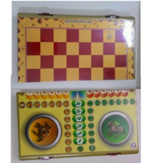 Cờ vua, cờ đua ngựa bàn, cờ cá ngựa nhỏ 30*30cm