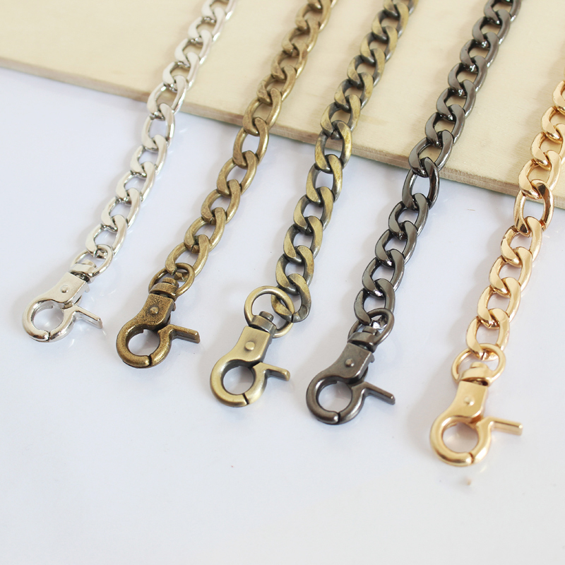 Dây mắt xích kim loại thay thế cho túi xách thời trang nhiều màu tùy chọn