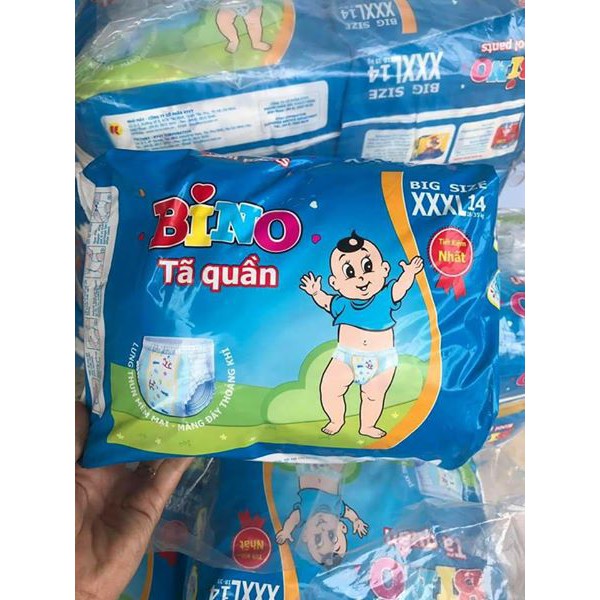 Tã Quần Bino Kool Pants XXXL14 từ 18kg - 35kg