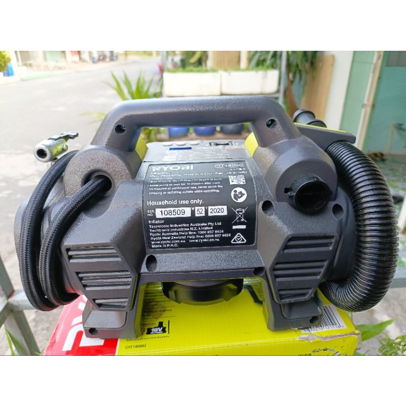 THÂN MÁY BƠM HƠI RYOBI 18V