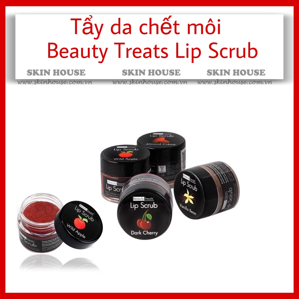 Sẵn- Tẩy da chết môi Beauty Treats Lip Scrub- SKinhouse