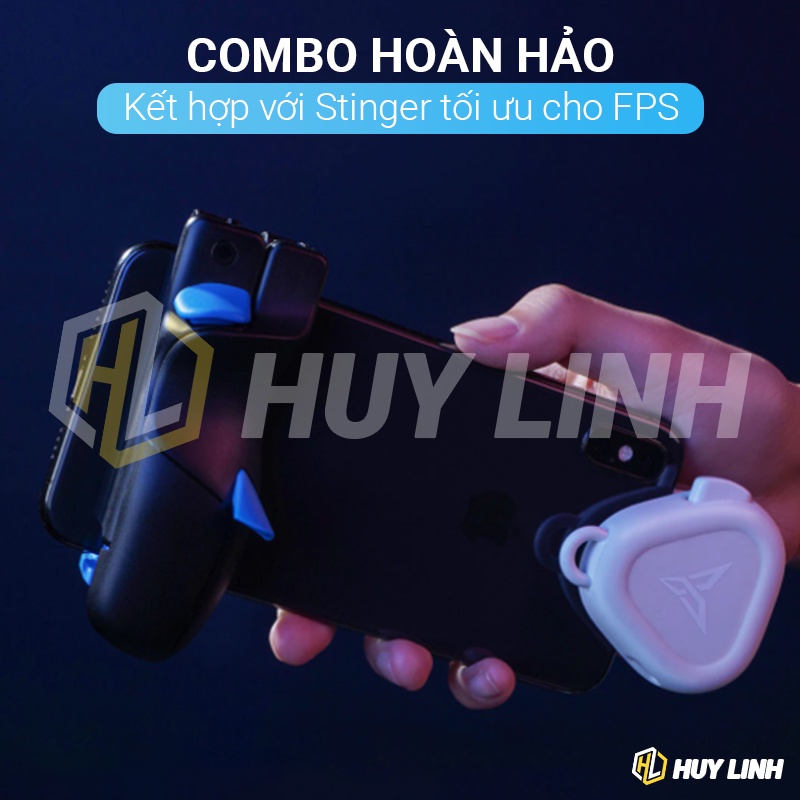 Flydigi JOYONE Tay cầm Joystick cần điều khiển một bên PUBG Tốc Chiến - Hỗ trợ Android IOS tùy chọn phiên bản