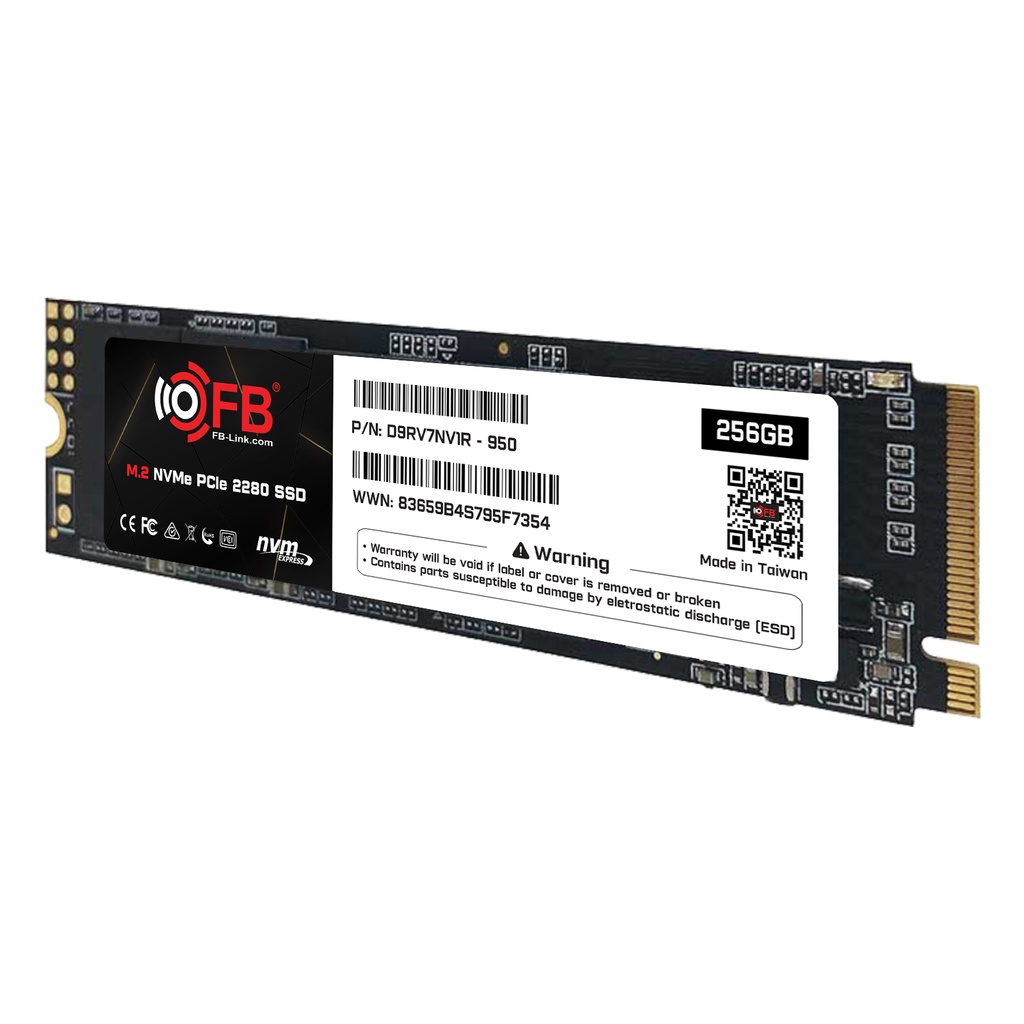 Ổ Cứng SSD M.2 NVMe 256GB PCIe 2280 FB-LINK I Bảo Hành 36 Tháng | BigBuy360 - bigbuy360.vn