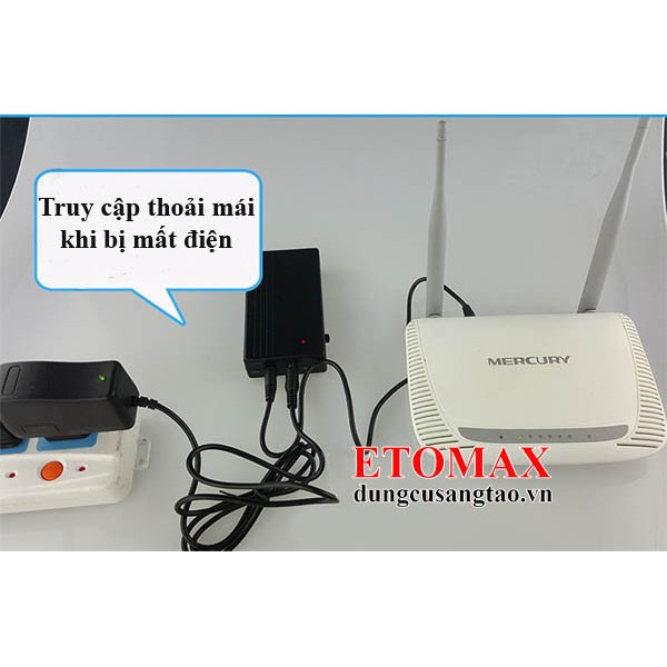 [GIÁ HỦY DIỆT]Nguồn dự phòng UPS mini 5V/9V/12V-1A