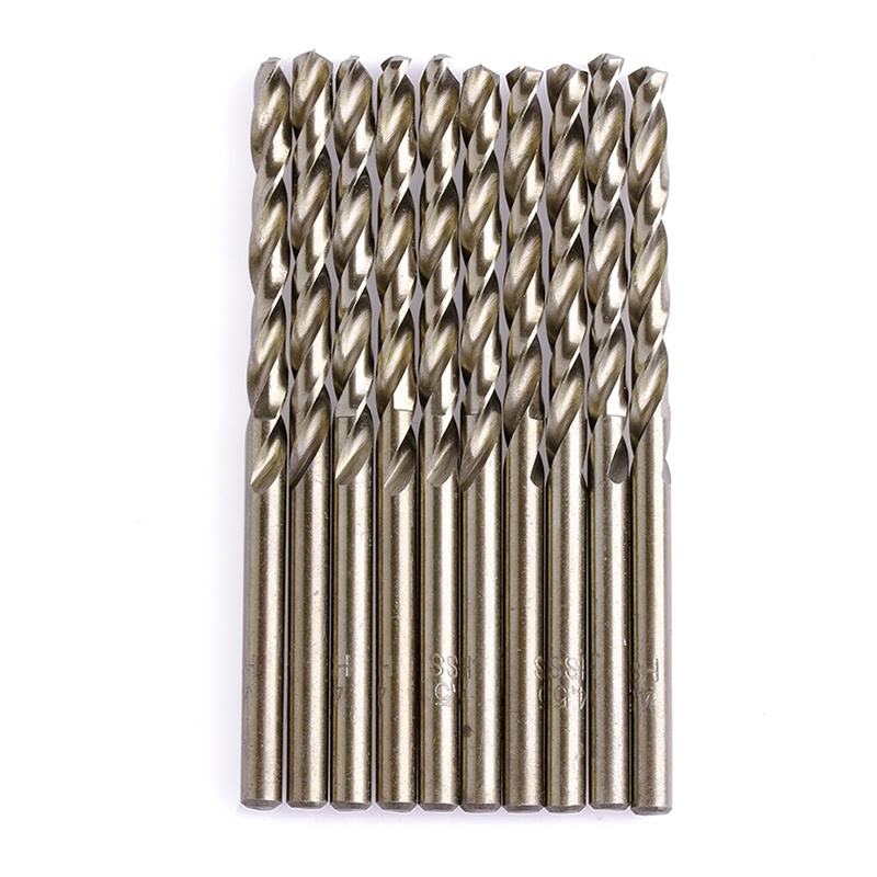 Bộ 10 Mũi Khoan Xoắn Ốc 4.5mm