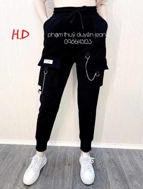 [ Mã WASTAPR giảm 10K đơn 50K] Quần Kaki mác trắng kèm dây xích HĐ12 | BigBuy360 - bigbuy360.vn
