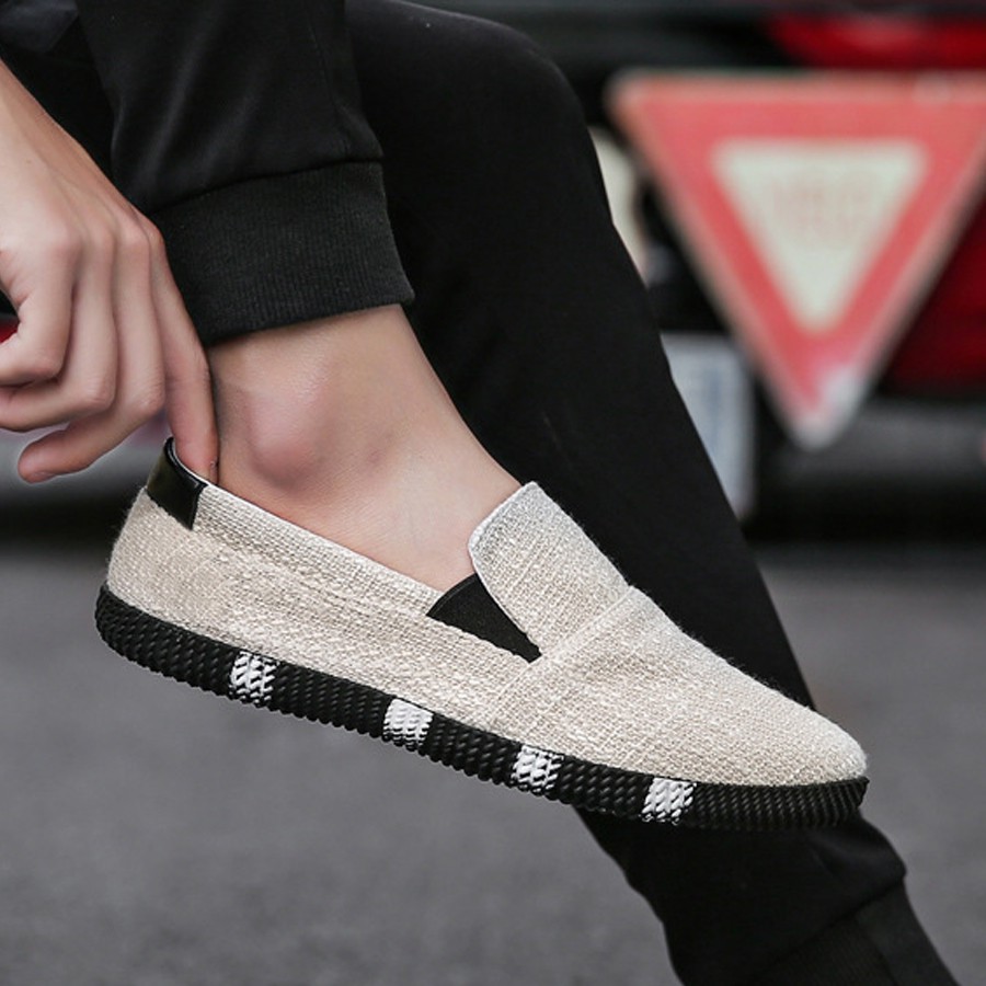 Giầy Lười Vải Nam phong cách HÀN QUỐC - Đẹp - Độc - Lạ | BigBuy360 - bigbuy360.vn