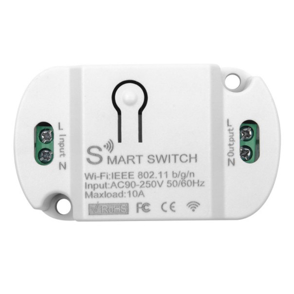 Công Tắc Thông Minh Điều Khiển Từ Xa Qua WIFI, 3G, 4G Tuya Smart Basic
