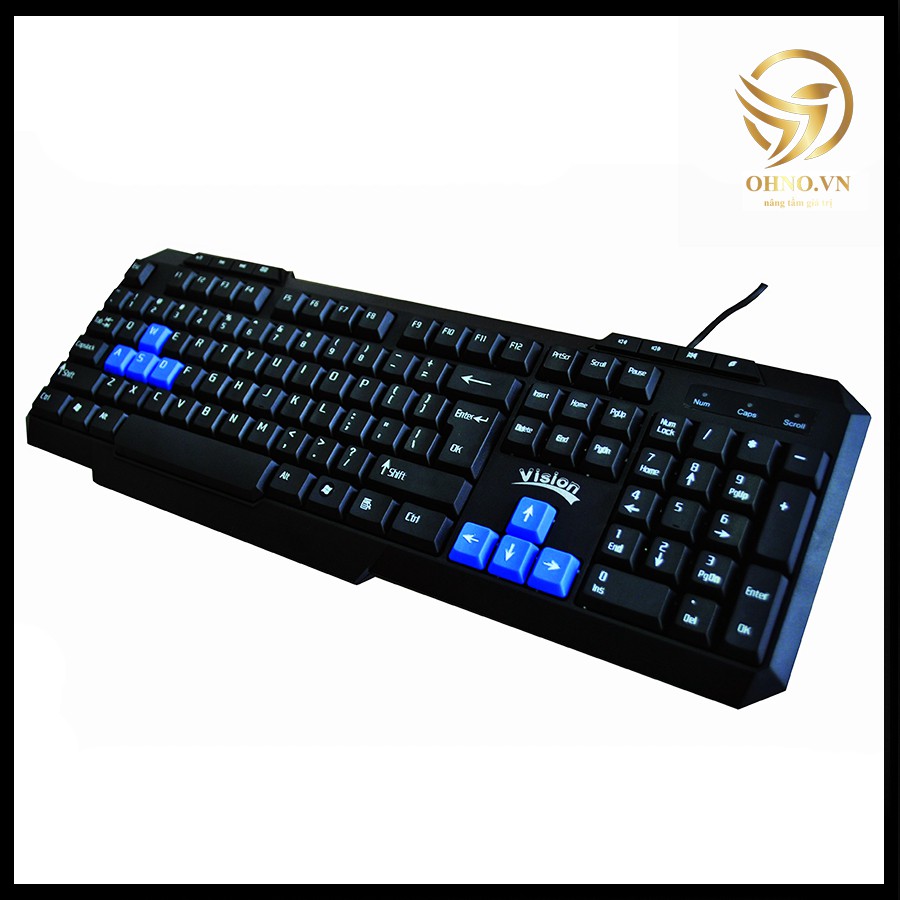 Bàn Phím Cơ Máy Tính GAMING Có Dây LED RGB Đổi Màu BOSSTON MK915 Chính Hãng - OHNO Việt Nam