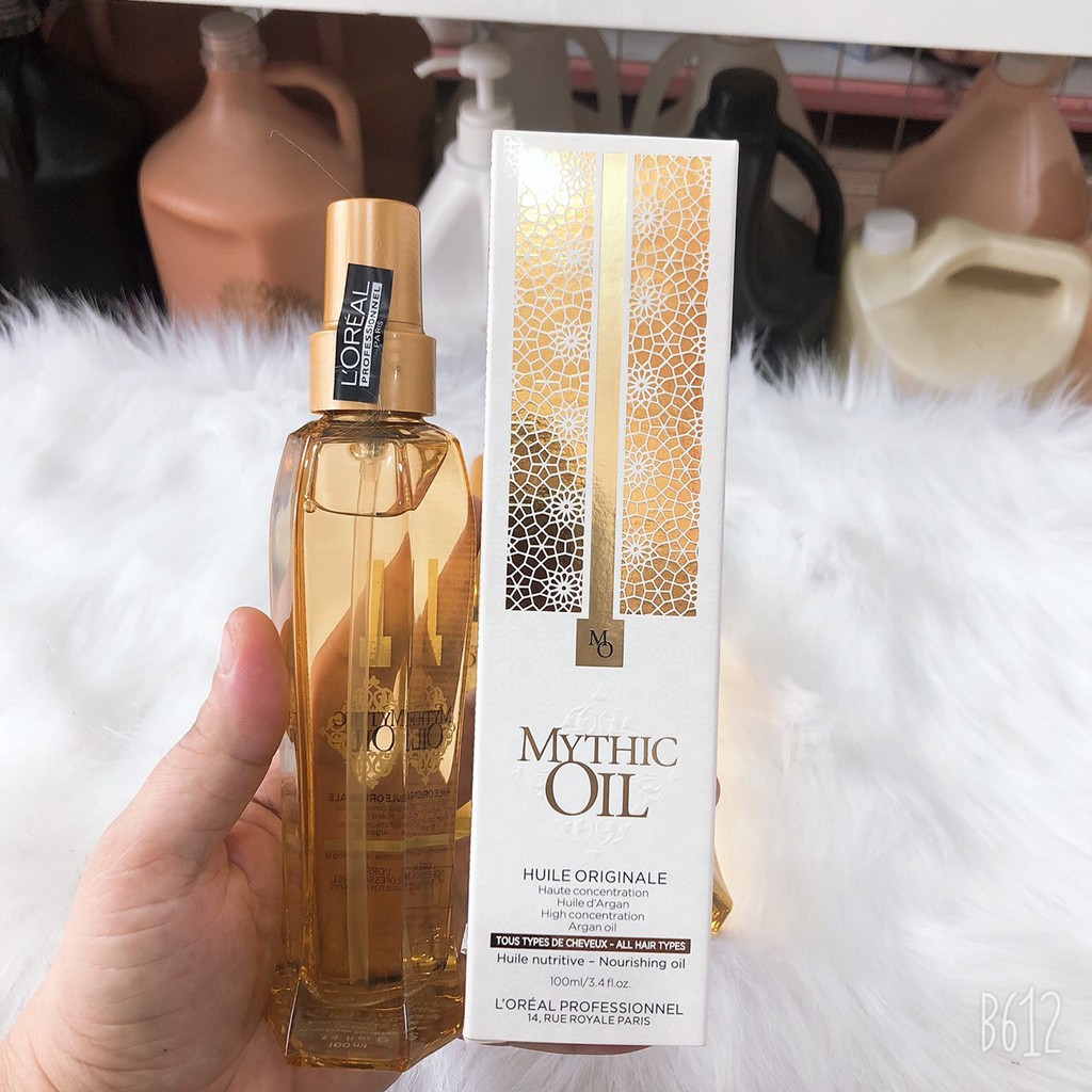 Tinh dầu dưỡng tóc dành cho tóc hư tổn MYTHIC OIL LOREAL 100ML hàng chính hãng