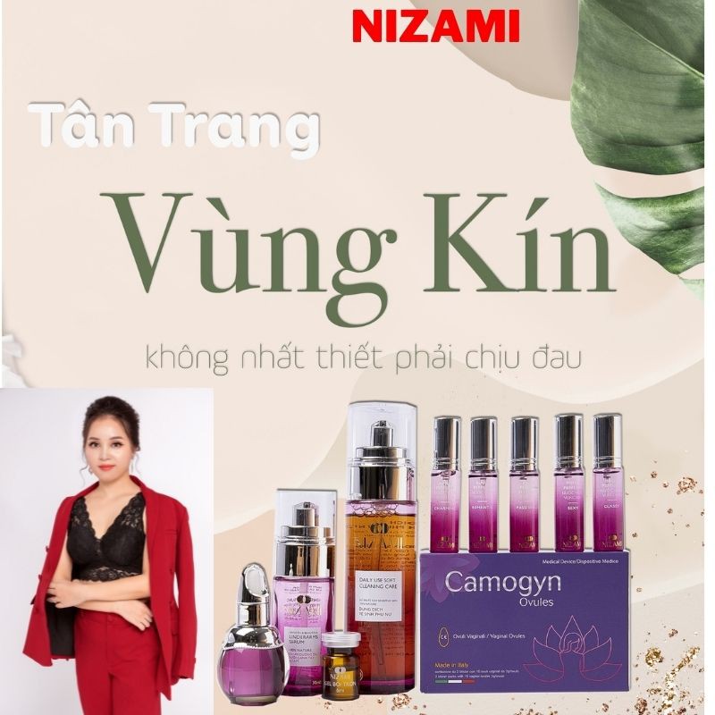 Dung dịch vệ sinh phụ nữ kháng khuẩn khử mùi hôi NIZAMI 1