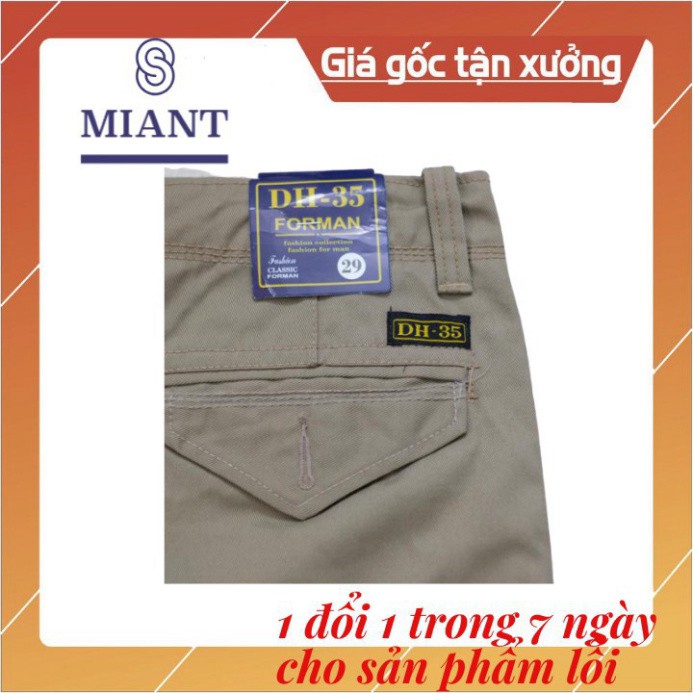 (Big size)Quần Short Kaki Nam Dây Kéo QAB02, Quần Short Nam Chất Coton Dày Dặn, Chất Lượng, Không Xù Lông | BigBuy360 - bigbuy360.vn