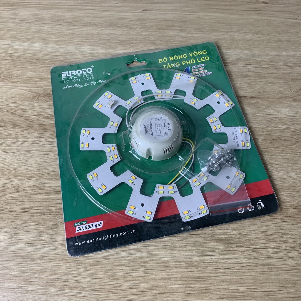 Vỉ led vòng thay thế đèn ốp trần bóng compact truyền thống