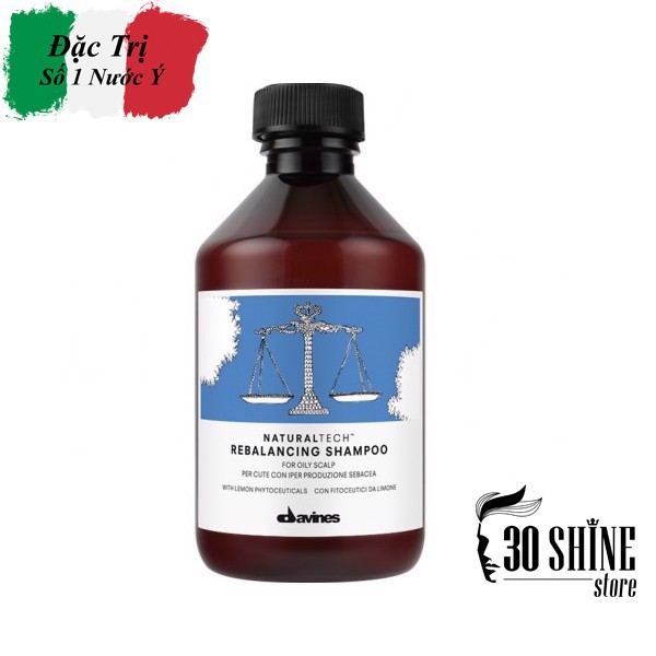 Dầu gội Davines Rebalancing Shampoo - Dành cho da đầu dầu 250ml