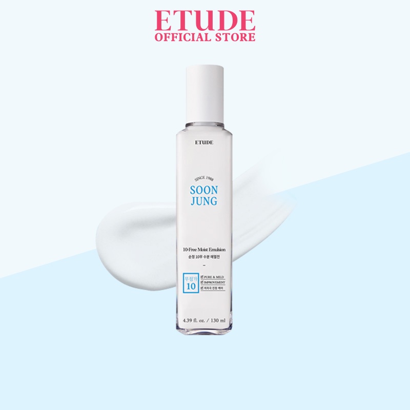 Sữa Dưỡng Ẩm Etude SoonJung 10 Free Moist Emulsion 130ml siêu cấp lành tính