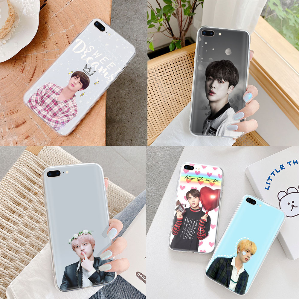 Ốp Điện Thoại Mềm In Hình Kim Seok Jin Cho iPhone 11 6S 7 5 8 XR 6 5S Max SE Pro Plus VM90