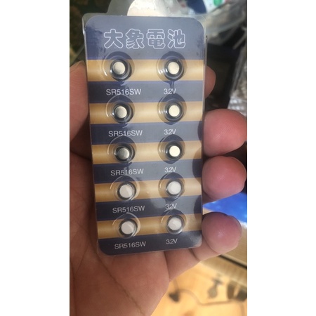 1 vỉ (10viên) pin cvk458 tai nghe kỹ thuật số