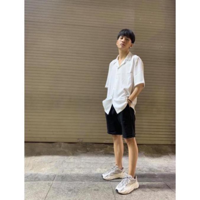 Áo SOMI VET TRẮNG TAY NGẮN Unisex