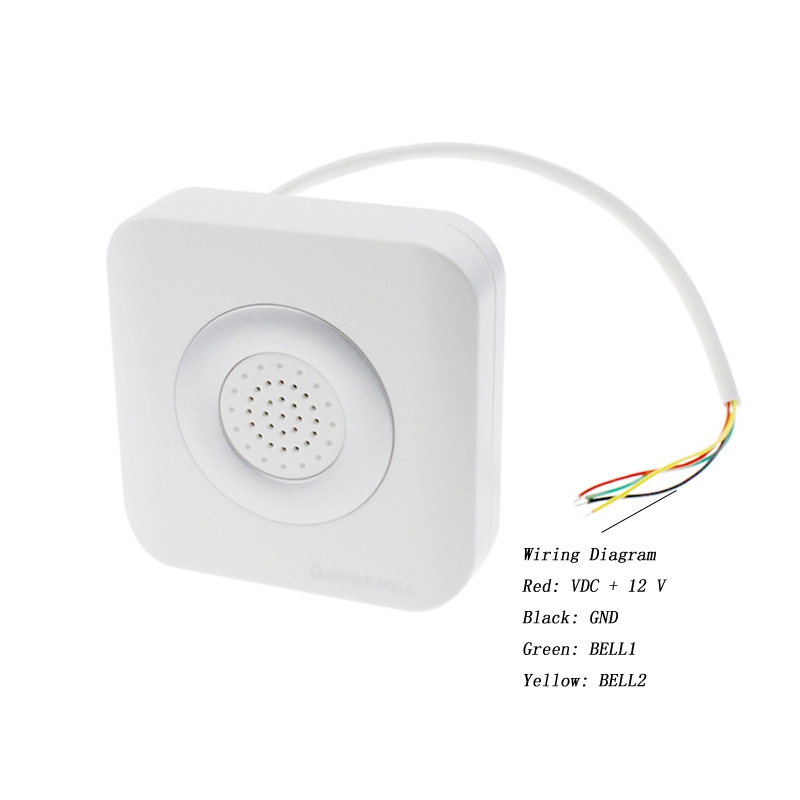 DC 12V Ring DING DONG Ringer Access Control Wired Doorbell External