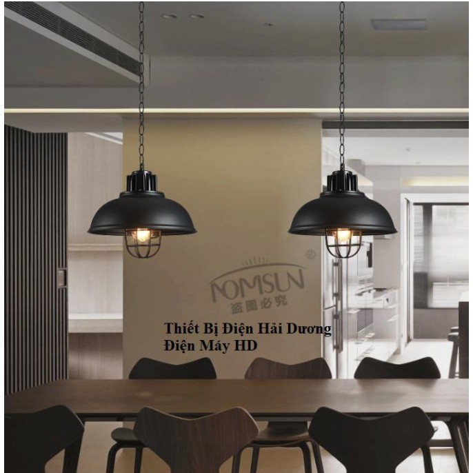 Combo 1 dây đui + 3 chao thả đèn phòng nổ  + 9 bóng t64