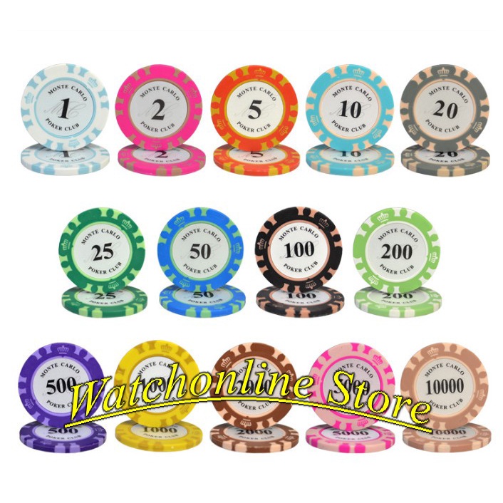 Chip Poker Las Vegas (Chip lẻ - Phỉnh Poker)