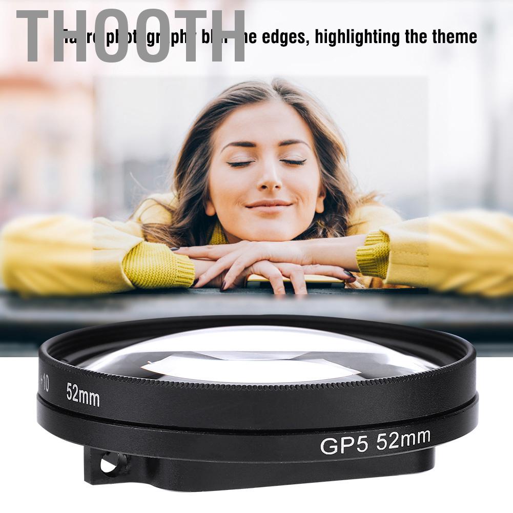 Ống kính phóng đại 52mm 10X cho máy ảnh GoPro Hero 6/5
 | BigBuy360 - bigbuy360.vn