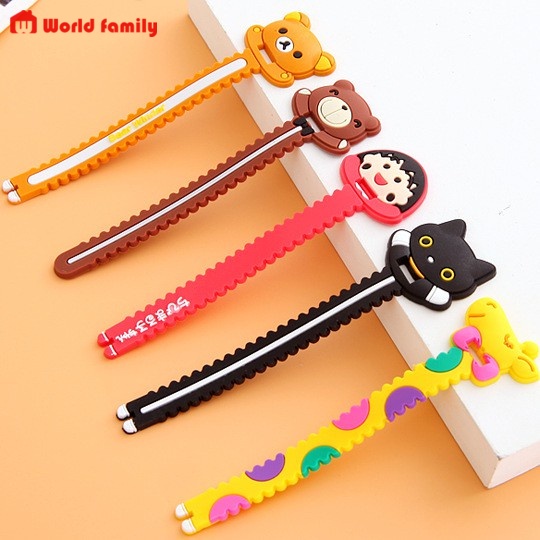 [1 K] Dây Quấn Buộc Tai Nghe, Cáp Sạc Hình Thú Cute