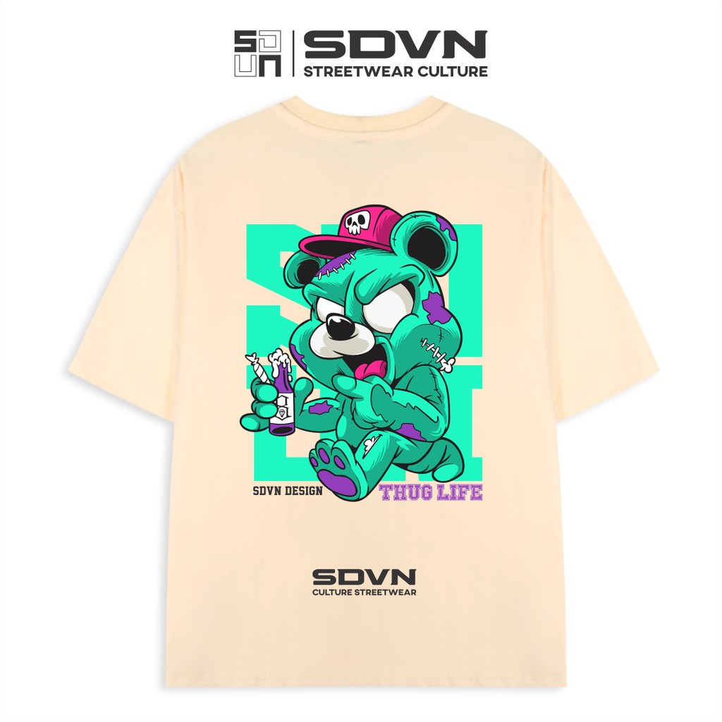 Áo Thun Unisex Nam Nữ SDVN ThugLife