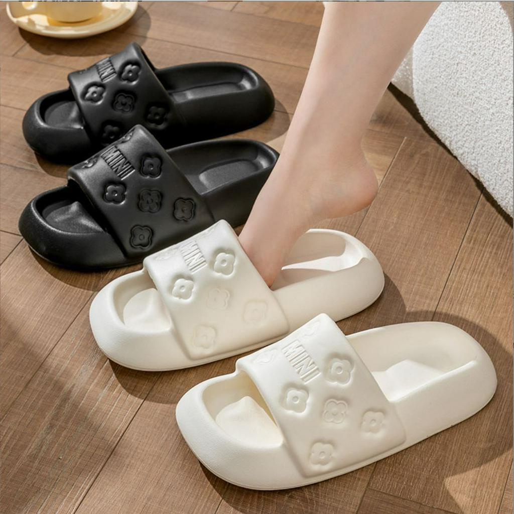 Dép Quai Ngang Nữ MiNi Hoa Cúc Phong Cách Hàn Quốc