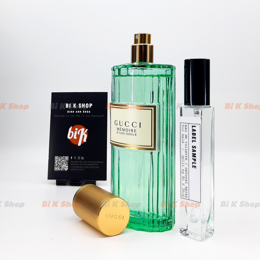 Bi K Shop - Nước hoa unisex Gucci Mémoire D'Une Odeur [Mẫu thử]